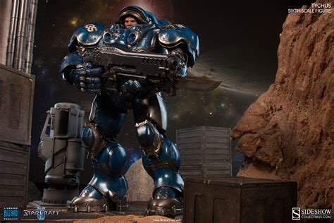 Starcraft Ii Tychus Findlay Sixth Scale Figure Ready For Action Hell