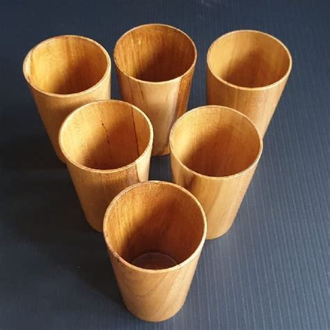 Brown Wooden Glass Set Woodnbliss Saharanpur Uttar Pradesh