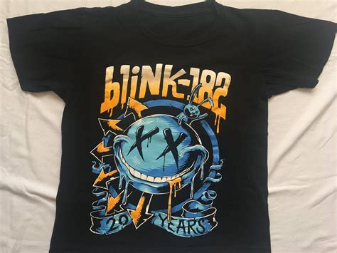 Blink 182 Shirt Etsy Blink 182 Shirts Shirts Mens Tops