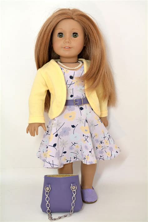 18 doll clothing fits american girl doll 5 piece outfit etsy