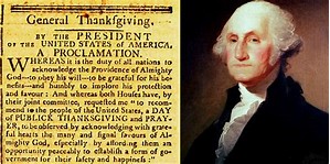 Image result for resolution that asked President George Washington to recommend to the nation a day of thanksgiving.