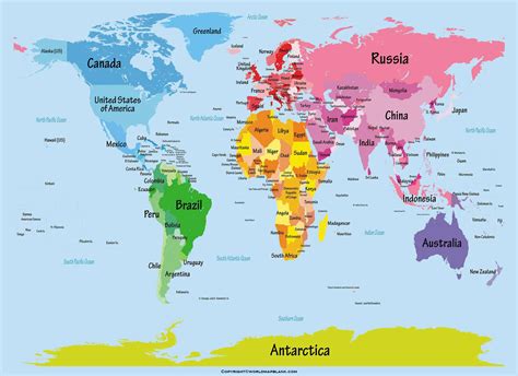 World Map For Kids Map Of The World For Kids Pdf