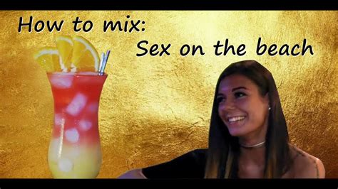 how to mix sex on the beach [[[the original cocktail recipe]]] youtube
