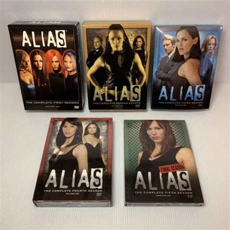 Alias Complete Tv Series Seasons 1 5 Dvds Season 1 2 3 4 5