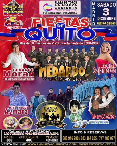 Festival Fiestas De Quito Ocio En Legan S