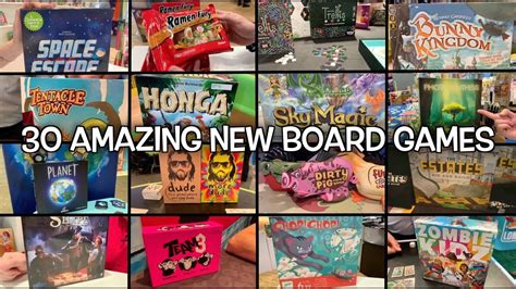 30 Amazing Board Games For 2019 Youtube