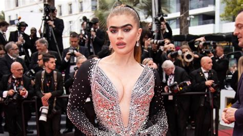 Sophia Hadjipanteli Posed On The Red Carpet Of Cannes In A Stunning