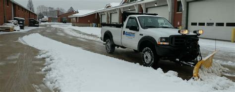 World Class Commercial Snow Plowing Service In Massachusetts
