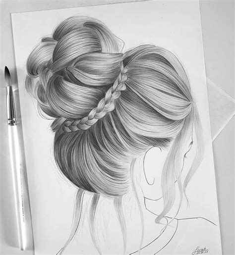 Girl Hair Drawing Ideas And References Beautiful Dawn Designs