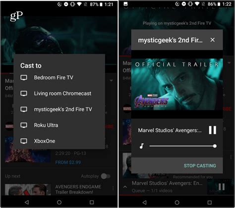 How To Cast Youtube Videos From Android Or Iphone To Fire Tv Or Roku
