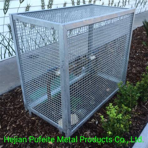 High Quality High Security Cage Customized Water And Gas Meter Steel