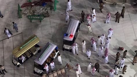Mecca Crane Collapse 107 Dead At Saudi Arabias Grand Mosque Bbc News