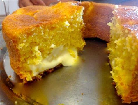 Bolo De Milho De Lata Com Requeijao