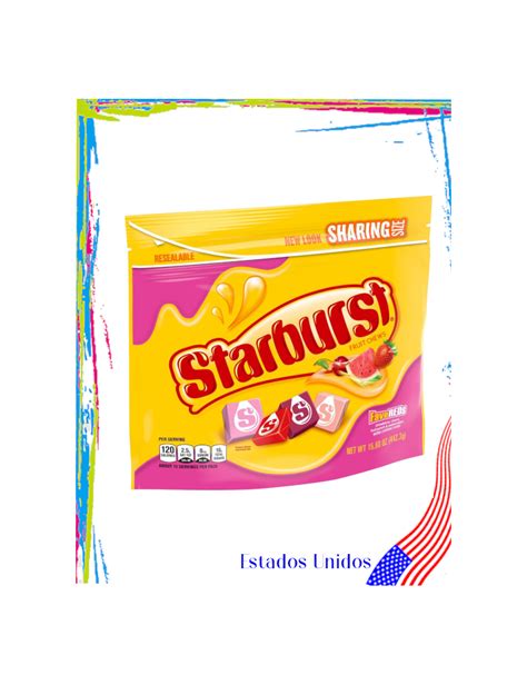 Starburst Fave Reds Caramelos Masticables 442gr