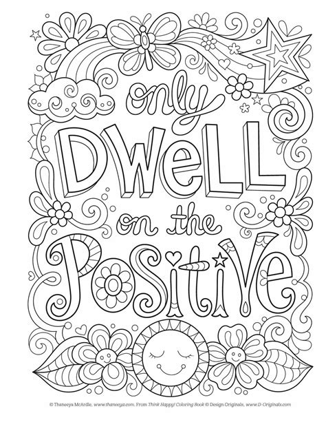 Adult Coloring Pages That Are Printable And Fun Happier Human