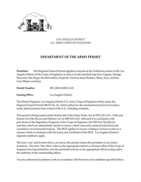 Official Army Letterhead Template