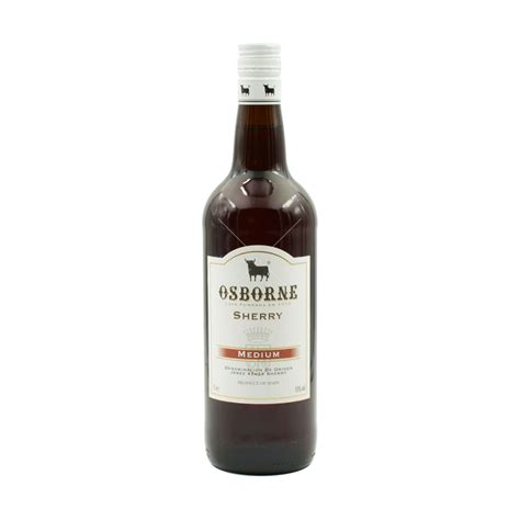 Osborne Sherry Medium Dry 1.0L (15% Vol.) - Osborne - Liqueur
