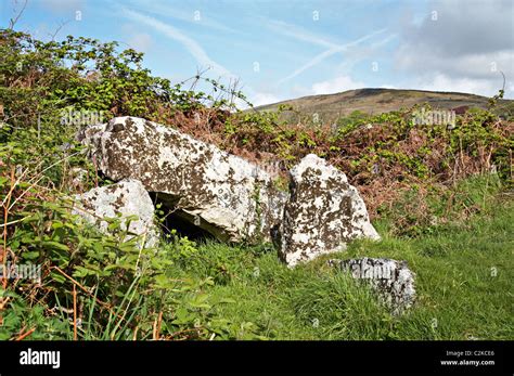 Burial Chamber Penmaen Burrows Gower Wales Stock Photo Alamy