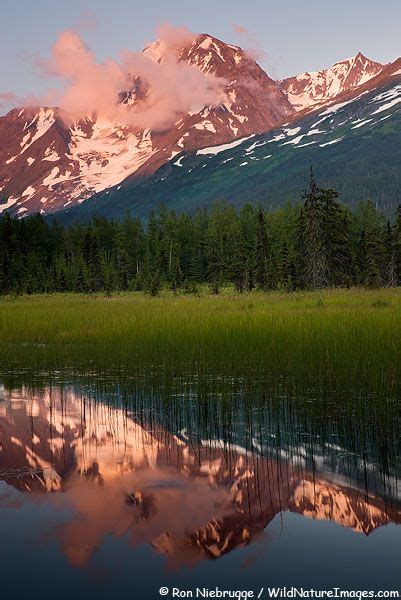 Chugach Mountains Seward Alaska Breathtaking Places Landscape
