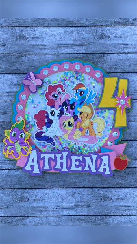 My Little Pony Cake Topper: An immersive guide by Now You're Crafting