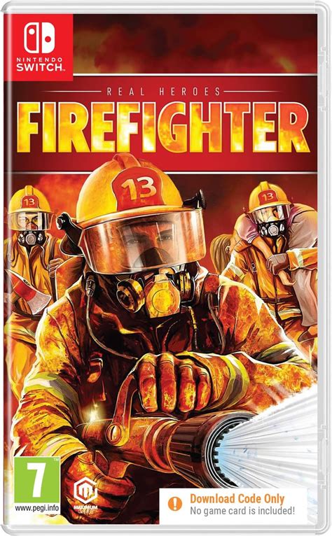 Code In Der Box Nintendo Switch Spiel Real Heroes Firefighter Feuerwehr