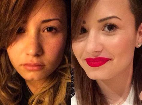 Demi Lovato From Stars Without Makeup E News