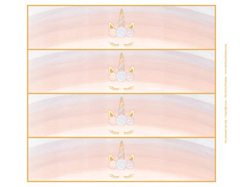 Check spelling or type a new query. The Unicorn Water Bottle Labels-The Fairy Printsess