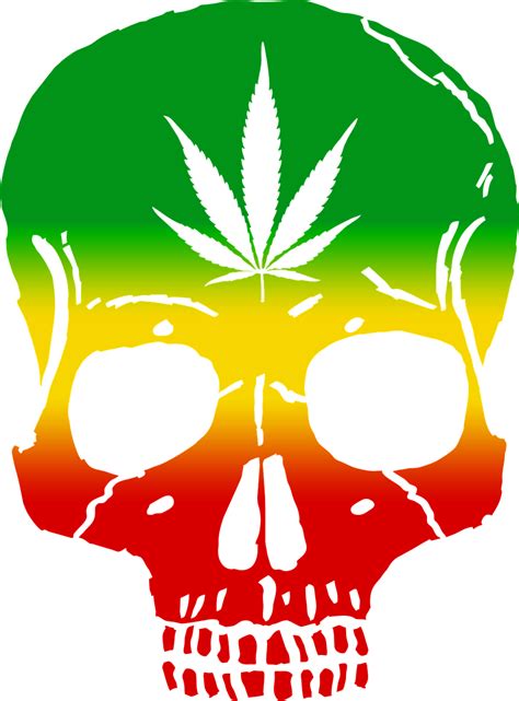 Rastaskullcannabisrastafarianweed Free Image From