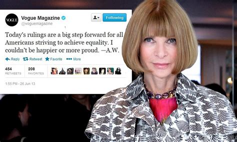Anna Wintour Uses Twitter For The First Time To Reveal She Couldnt Be