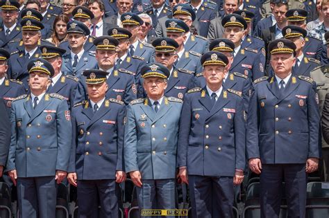 Serbian Military Leadership On Victory Parade In Serbia Zrenjanin 2016