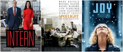 Aarps Movies For Grownups Awards Spotlight And The Intern Win Big