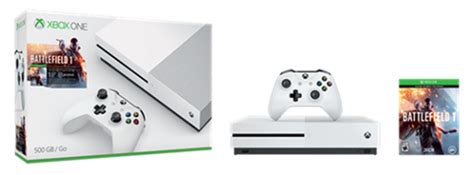 Xbox One S Battlefield 1 Bundles Announced Including 1 Tb Military