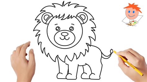 Cute Lion Drawings