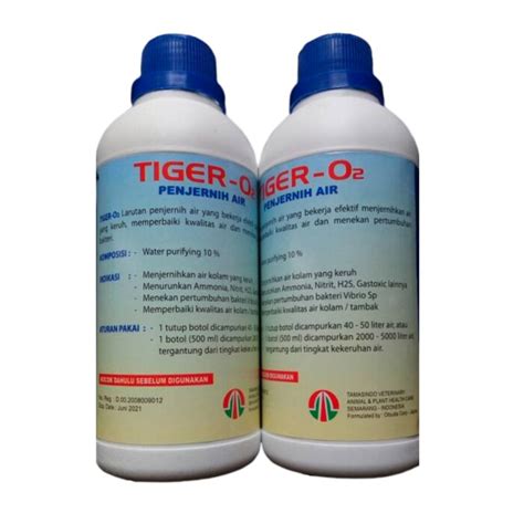 Beberapa bahan penyaring air yang yang dibutuhkan meliputi pasir silika, ferrolit, batu zeolit, karbon aktif, dan kapas filter. Jual TIGER O2 Obat Cair Cairan Penjernih Air Kolam Tambak ...