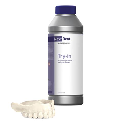 Nextdent Try In Ti1 Dental Resin Buy On Machines 3d Official Reseller