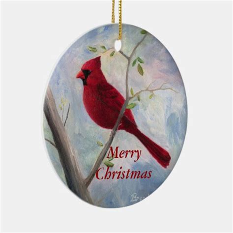 Cardinal Christmas Ornament Zazzle