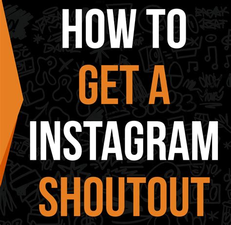 How To Get A Instagram Shoutout From Big Pages And Instagram Shoutout