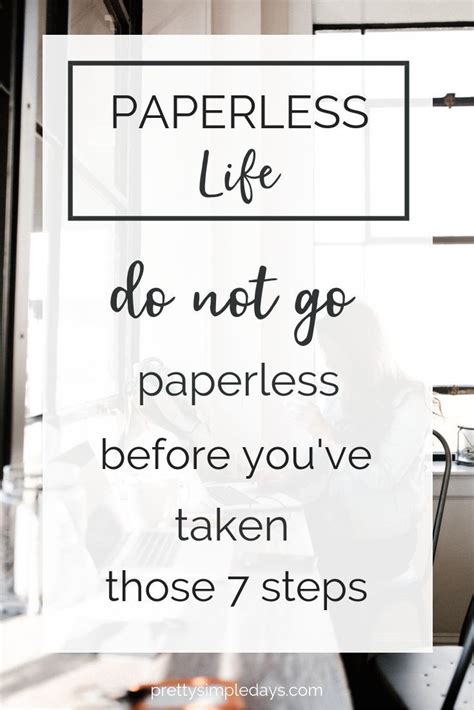 7 Things To Do Before You Go Paperless Pretty Simple Days In 2023