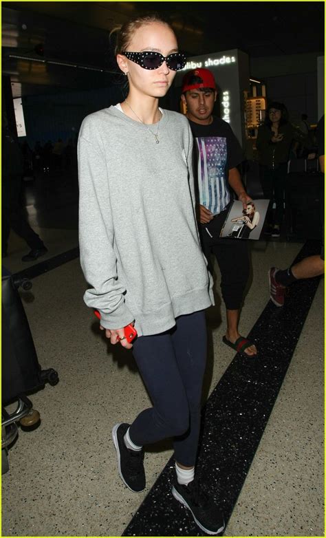 Lily Rose Depp Heads Back To LA After The Dancer Premiere Photo