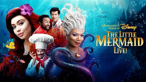 The Little Mermaid Live 2019 Character Poster Queen L