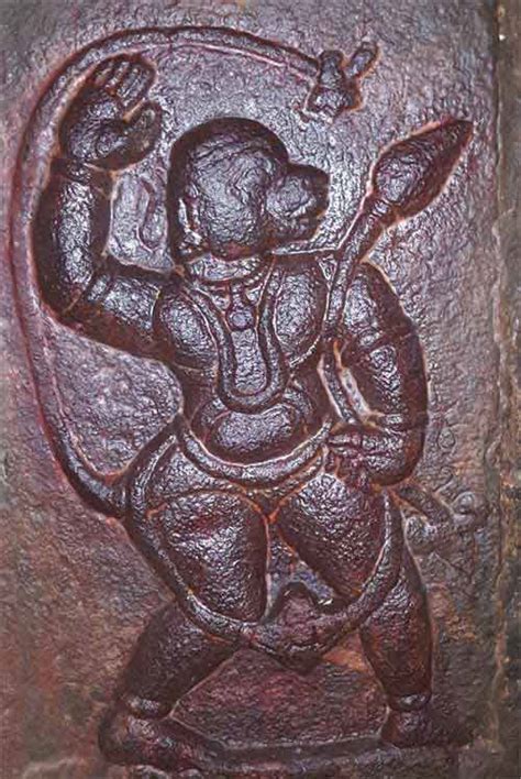 Hanuman With Bell On Tail Reason For Bell On Tail Of Hanuman Hindu Blog