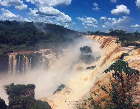 Lado Argentino Do Espetáculo Das águas Cataratas Do Iguaçu Foi