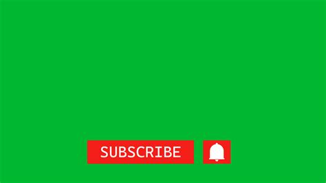 Editorial Footage Animation Of A Subscribe And Notification Button For