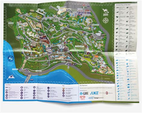 Get out of the car and explore the 5.3km circuit by bike, electric cart or on foot. Taronga Zoo Map | Plutonium Creative