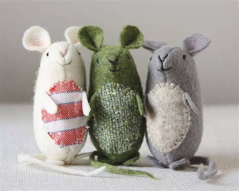 Cat stuffed animal pattern felt plushie sewing pattern & | etsy. Friendly Little Mice Sewing Pattern | AllFreeSewing.com