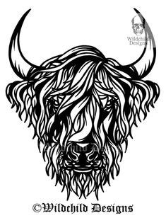 If the 'download' 'print' buttons don't work, reload this page by f5 or command+r. Highland Cow Coloring Page- Sharpie | Cow coloring pages ...