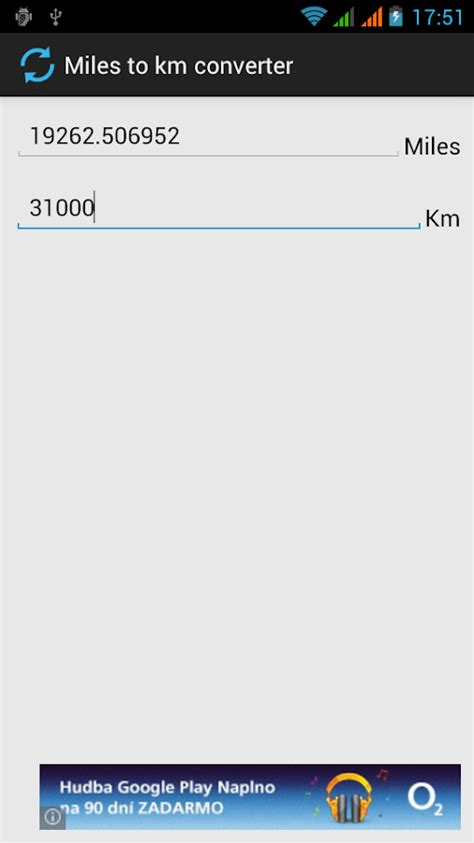 It is defined to be equal to 1,760 international yards (one yard = 0.9144 m ) and is therefore equal to 1,609.344 meters (1.609344 km, exactly). Miles to km converter - Android Apps on Google Play