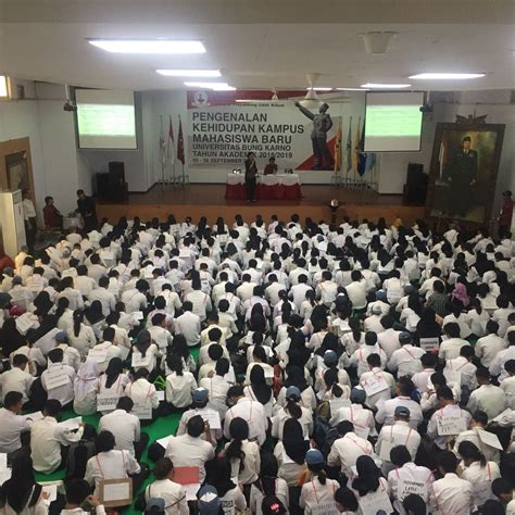 Pkkmb Universitas Bung Karno Maba Diharap Menjadi Intelektual Patriotis