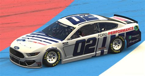 Look great at the race in unique nascar gear! 02 Austin Cindric Ford Performance fictional (custom ...
