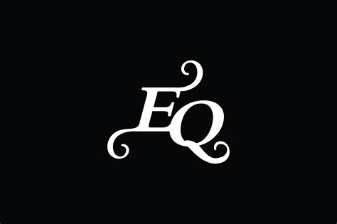 Monogram Eq Logo V2 Graphic By Greenlines Studios · Creative Fabrica